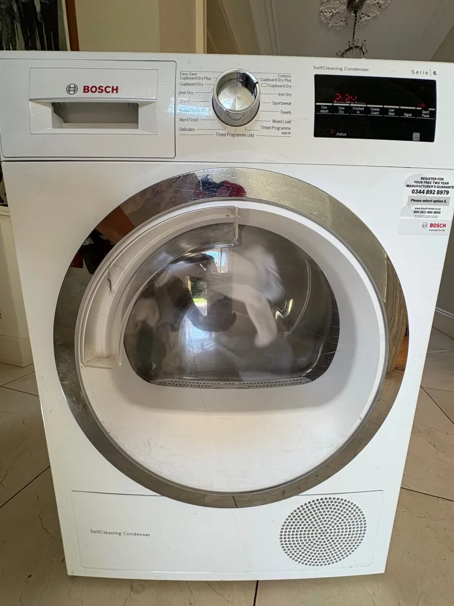 Like New Bosch serie 6 Dryer - Image 1