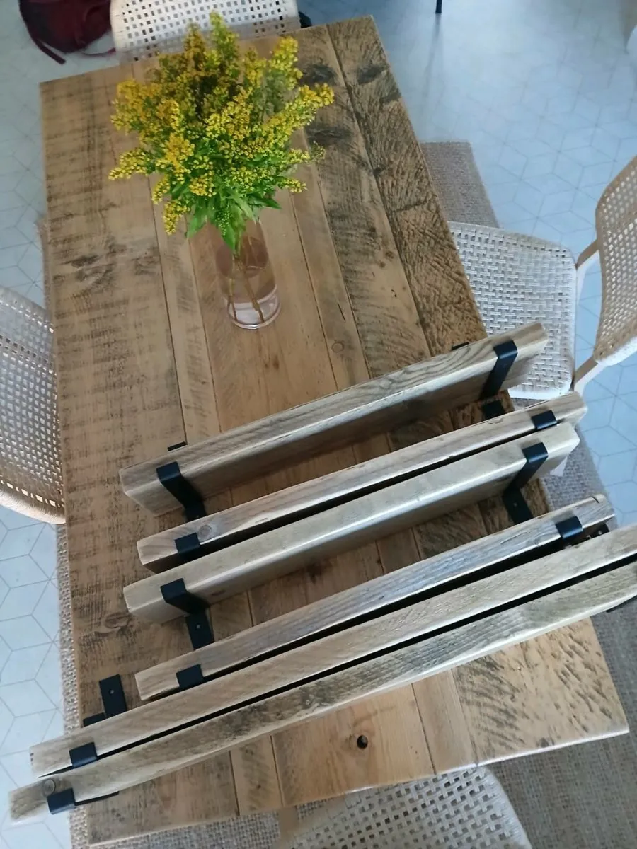 Reclaimed wood shelves for sale - Image 2