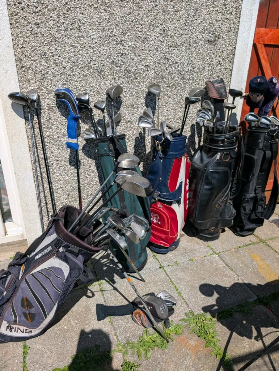 Golf clubs sets need gone today collection only - Image 1