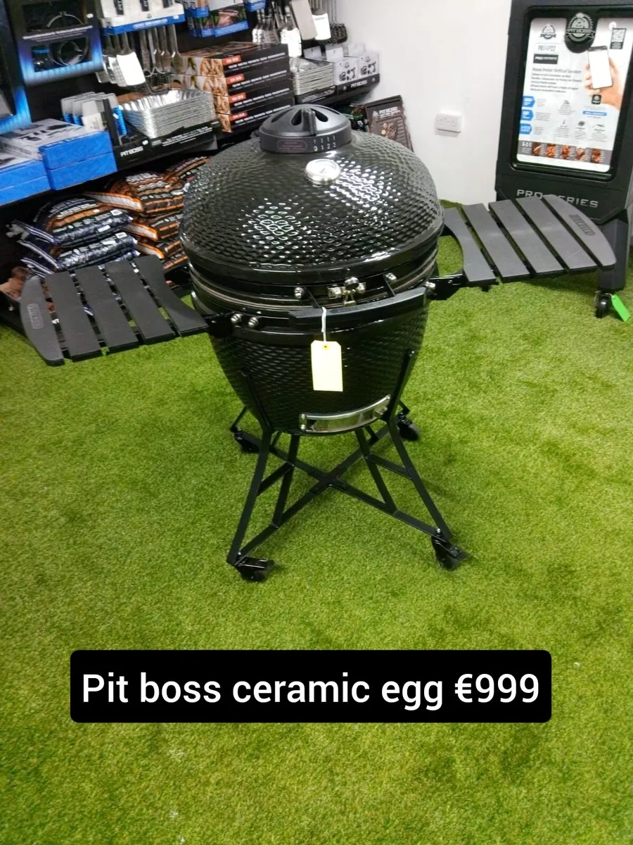 Pit boss ceramic egg