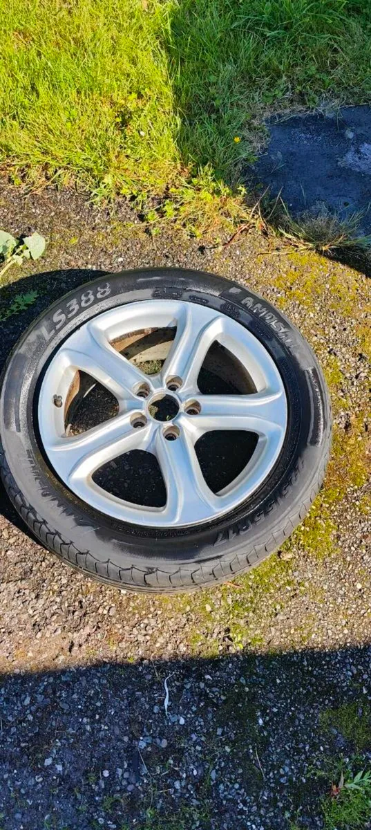Audi VW Skoda Alloy Wheels with tyres - Image 2