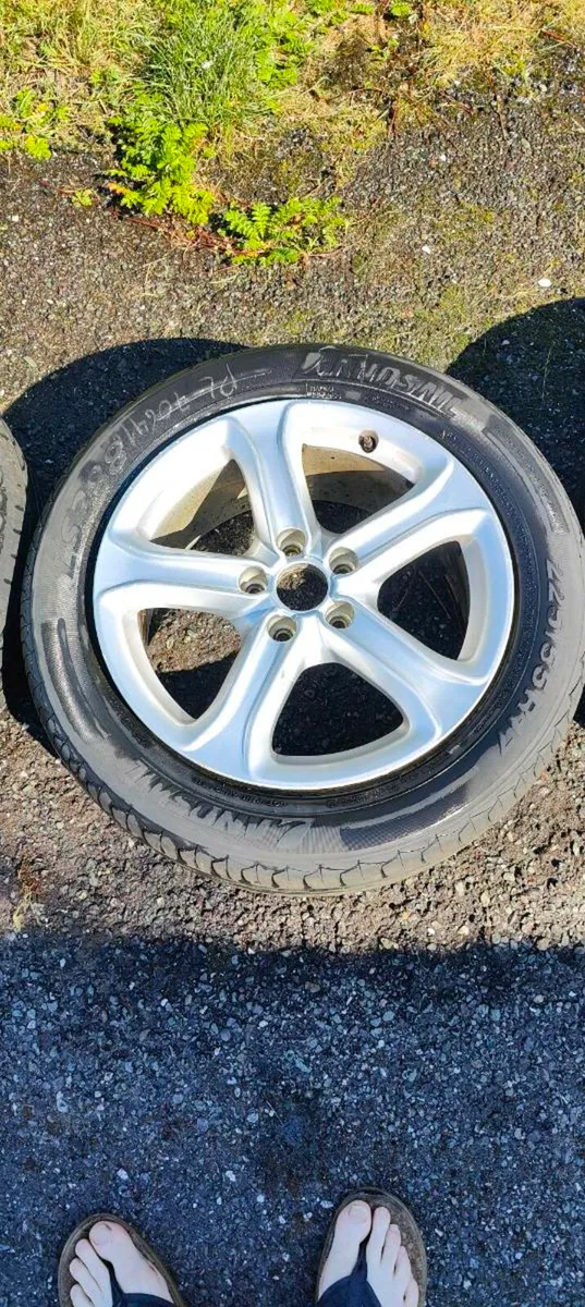 Audi VW Skoda Alloy Wheels with tyres - Image 4