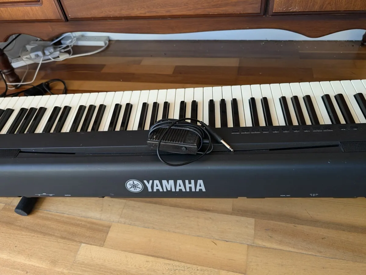 P-85 Yamaha Digital Piano with stand - Image 1