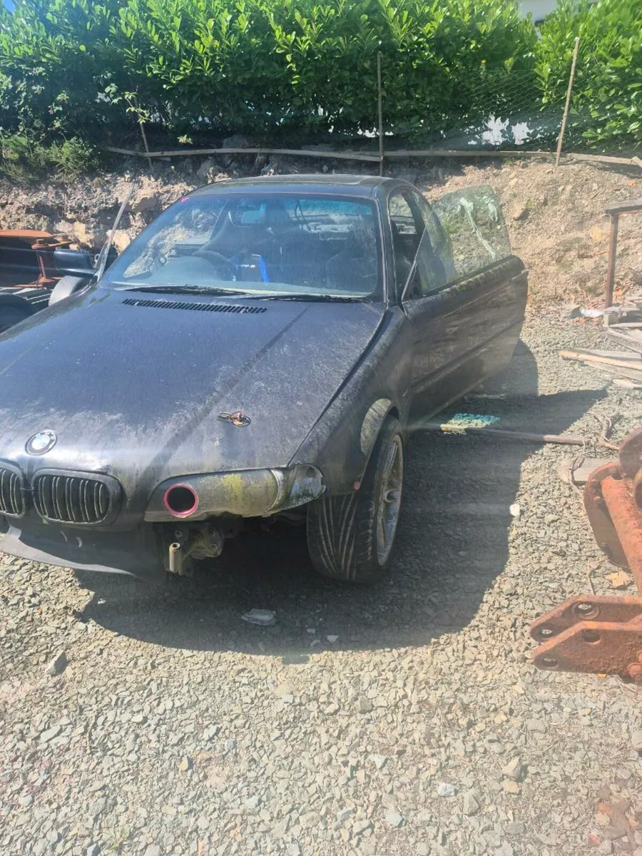 BMW E46 drift car and trailer - Image 2