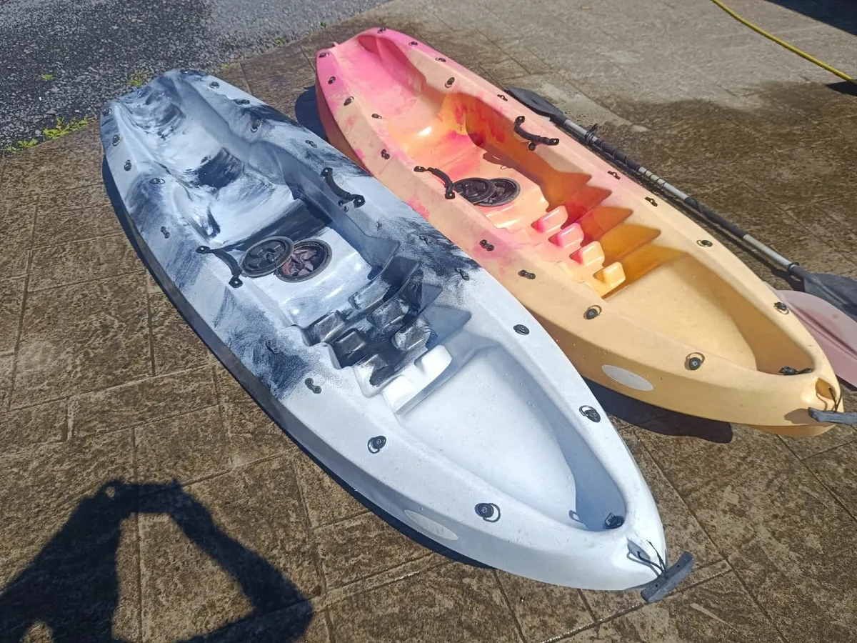 Sit on top Kayaks + Paddles - Image 1