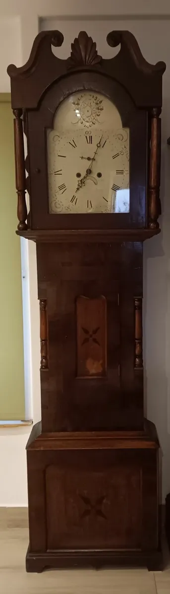 Antique Grandfather Clock - Image 2