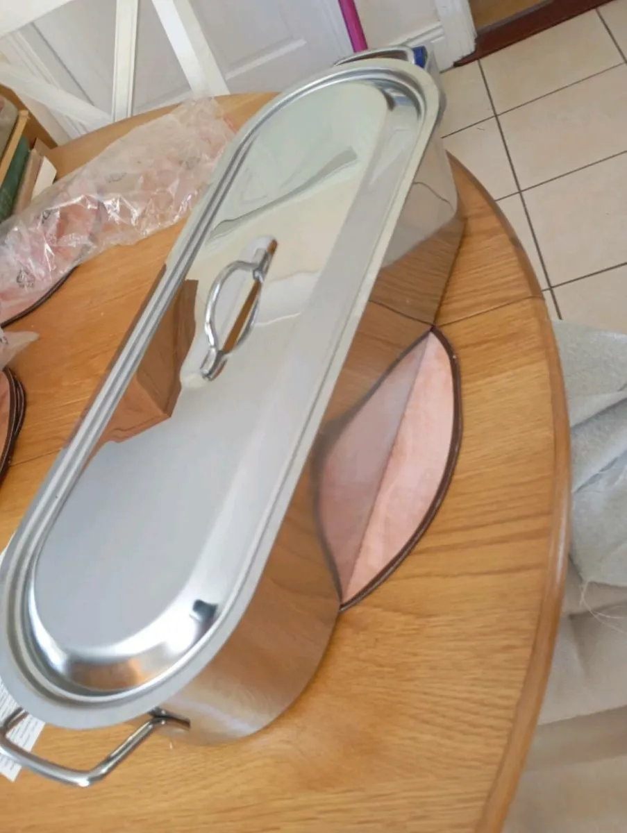 New Stainless Steel Fish Poacher - Image 1