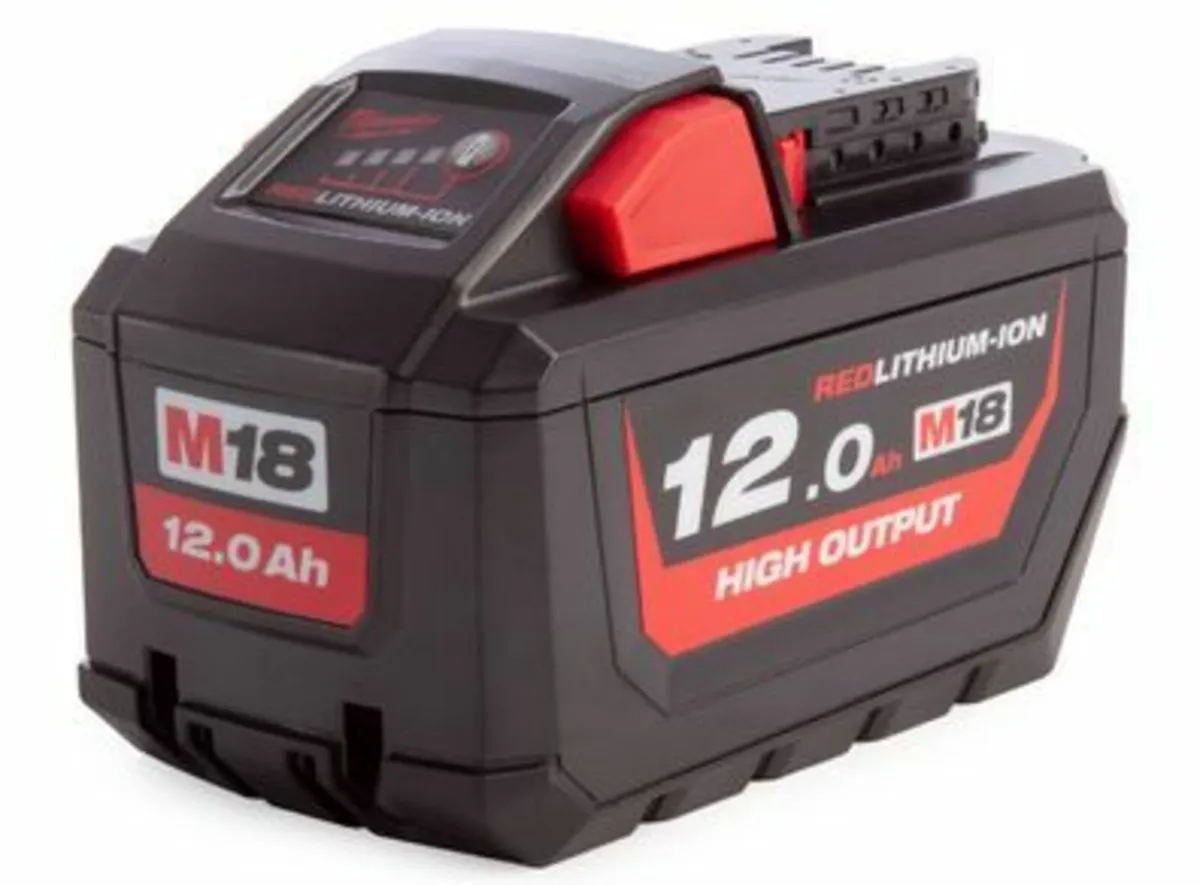 Milwaukee M18 HB12 18V Red Li-Ion Battery 12ah