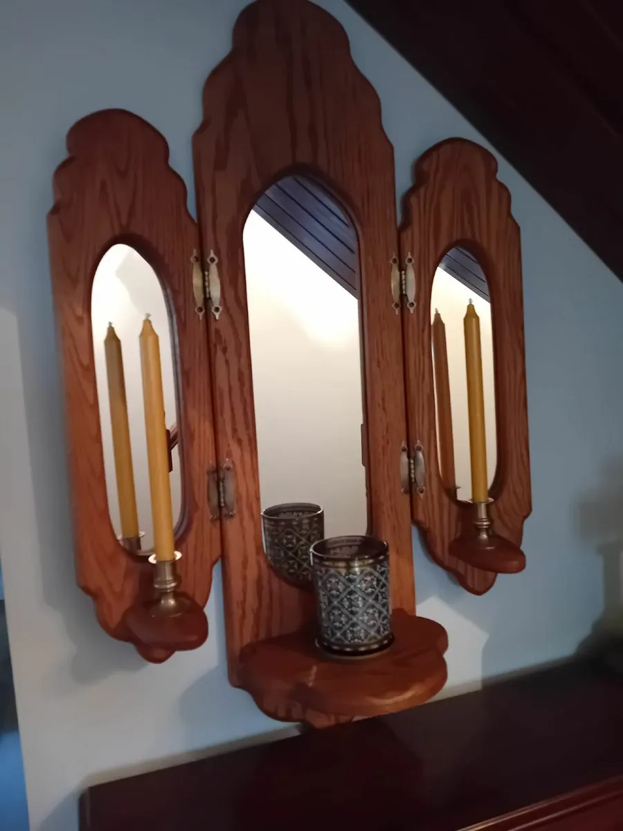 Mirror Solid Oak - Image 1