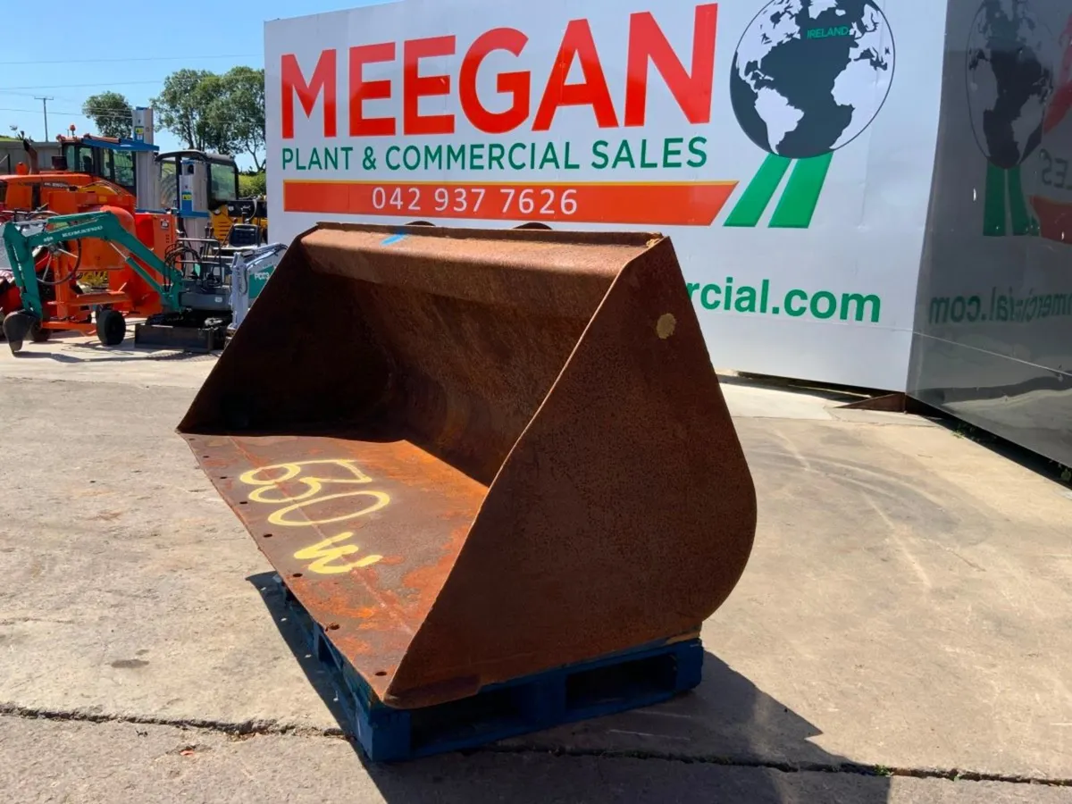 88" MANITOU TELEPORTER BUCKET.......630w. - Image 2