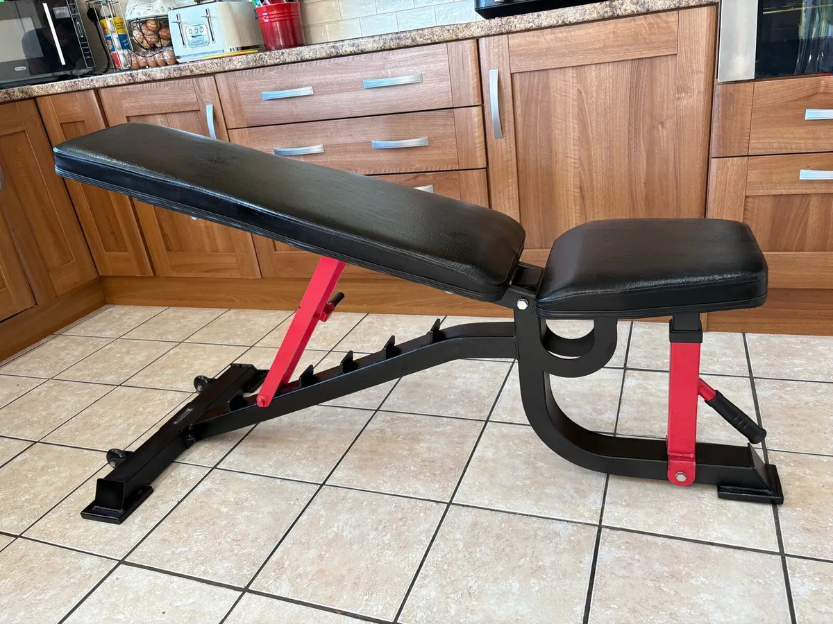 APOLLO COMMERCIAL HEAVY LARGE WEIGHT BENCH!!! - Image 1
