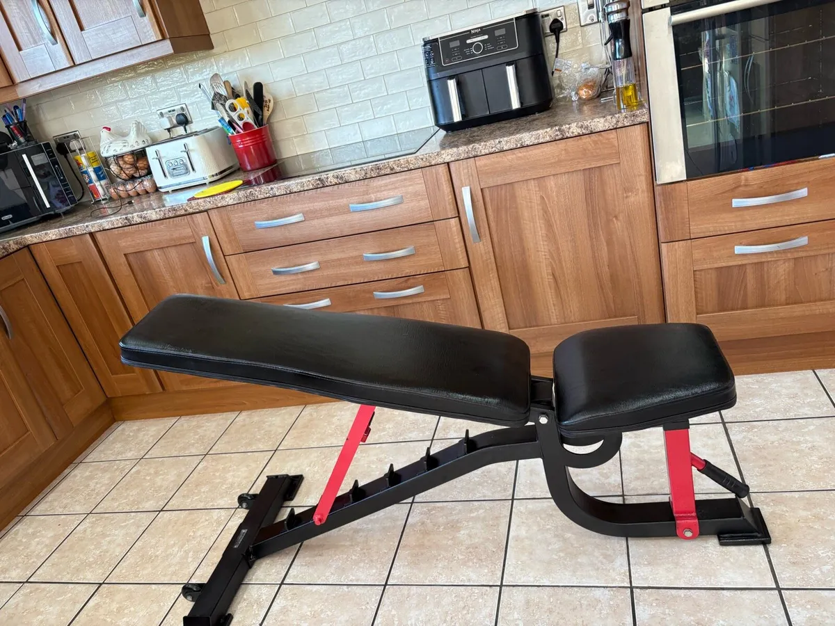 APOLLO COMMERCIAL HEAVY LARGE WEIGHT BENCH!!! - Image 2