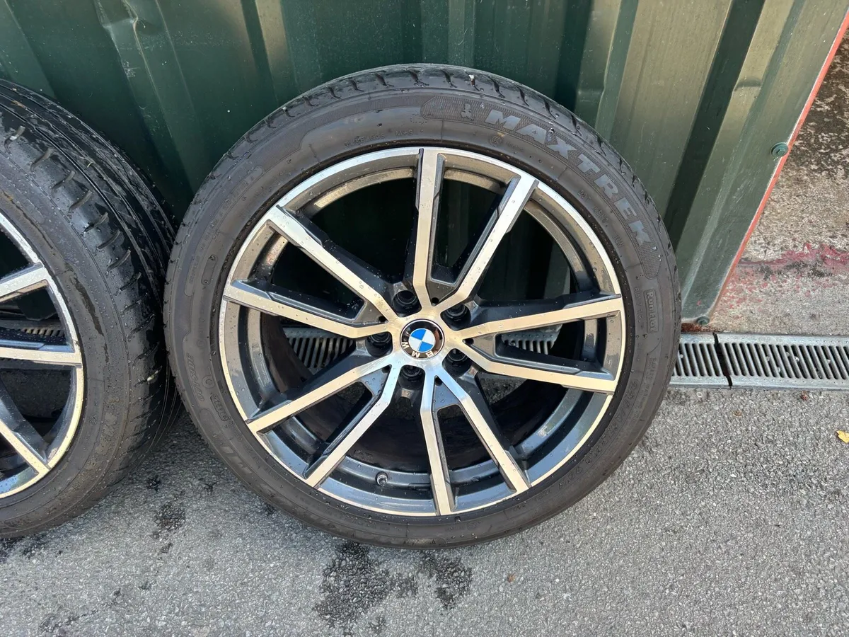 18 INCH BMW 3-5 Series Alloys with good tyres - Image 3