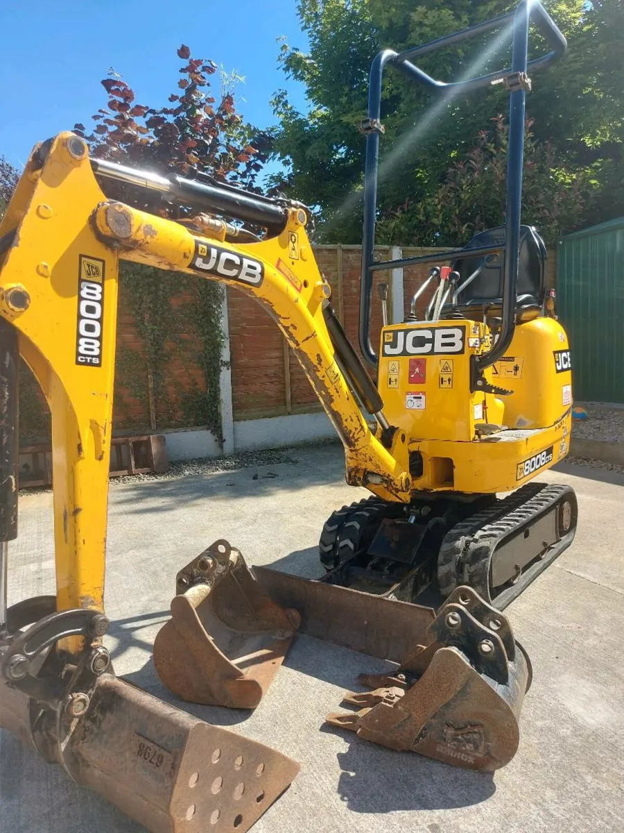 JCB 8008CTS Mini Digger - Image 1