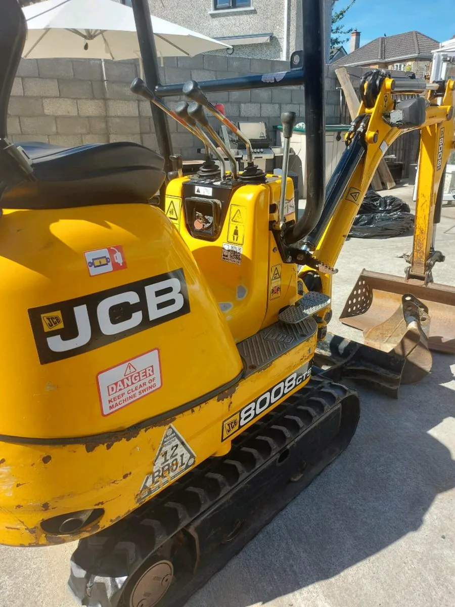 JCB 8008CTS Mini Digger - Image 3
