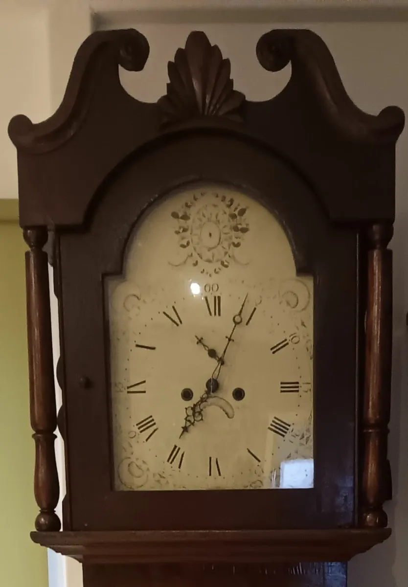 Antique Grandfather Clock - Image 1