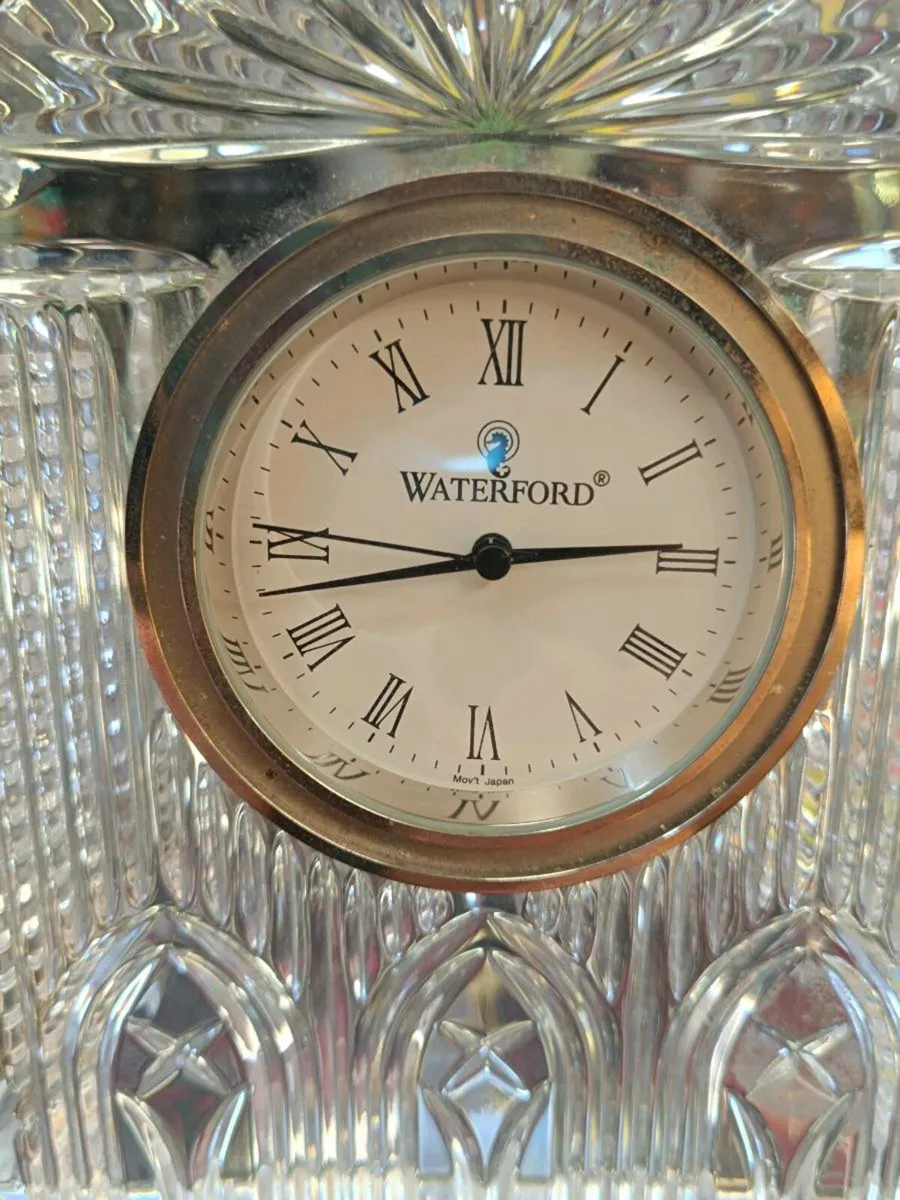 Waterford Crystal Clock , Vintage - Image 3