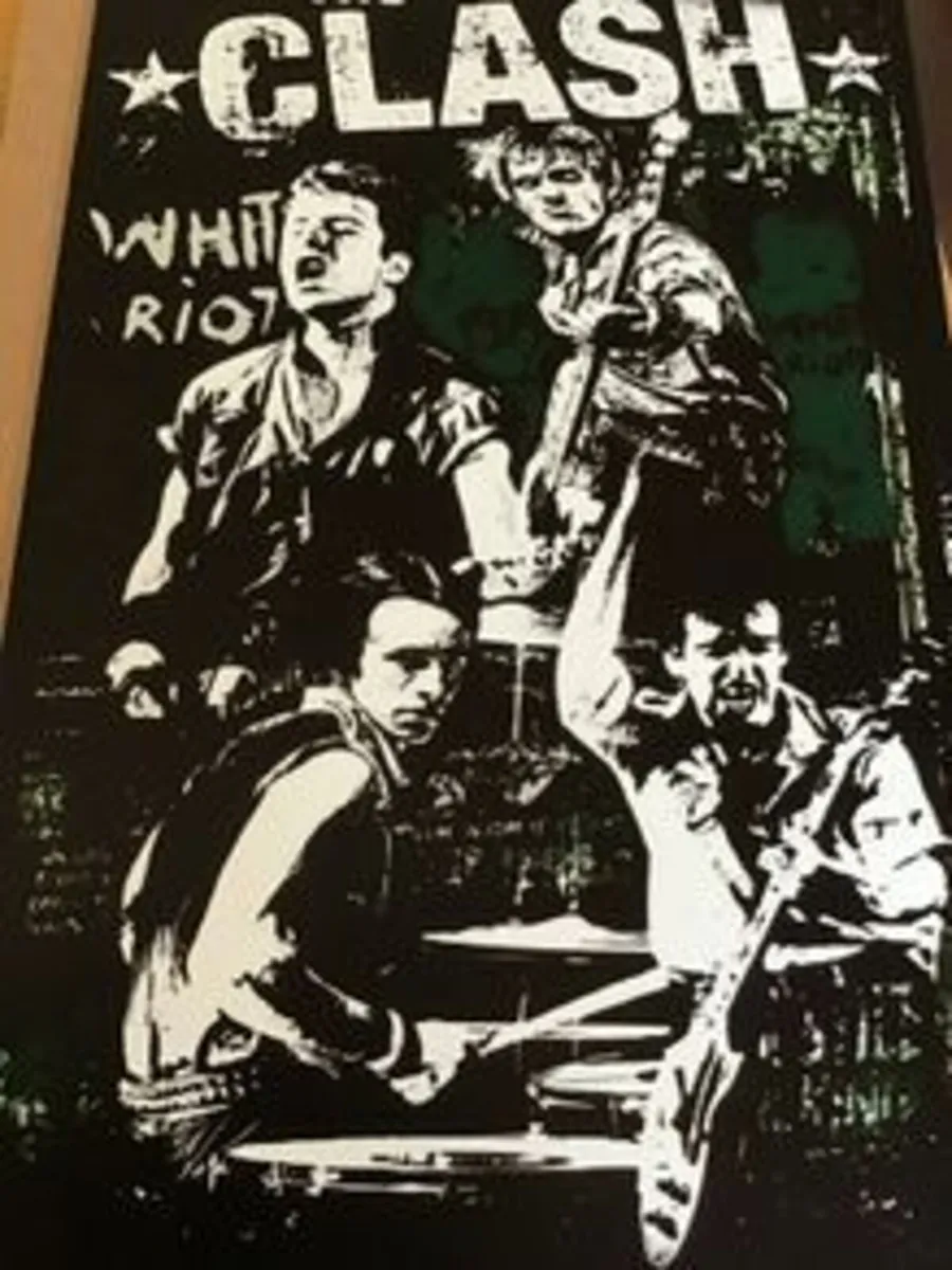 The Clash Metal Wall Plaque