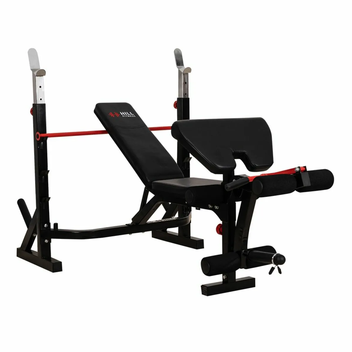 Olympic Weights Bench with Preacher Curl / Leg Gym - Image 2