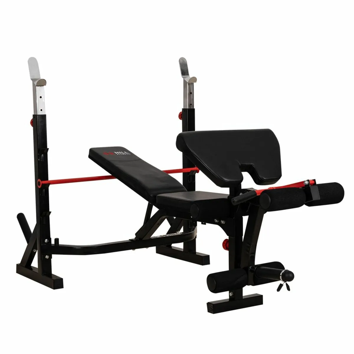 Olympic Weights Bench with Preacher Curl / Leg Gym - Image 4