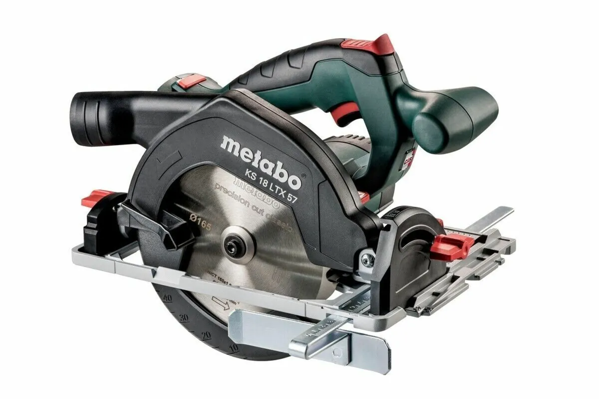 18V Cordless Metabo Circular Saw + Battery - Image 3