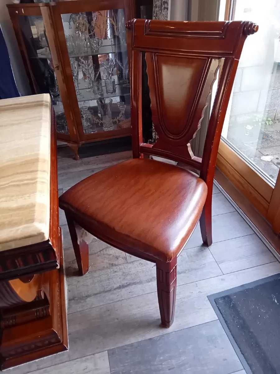 Dining room table & chairs - Image 2
