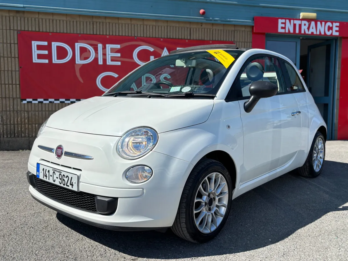 🔺Fiat 500 CONVERTIBLE 2014🔺✅NCT & Service - Image 2