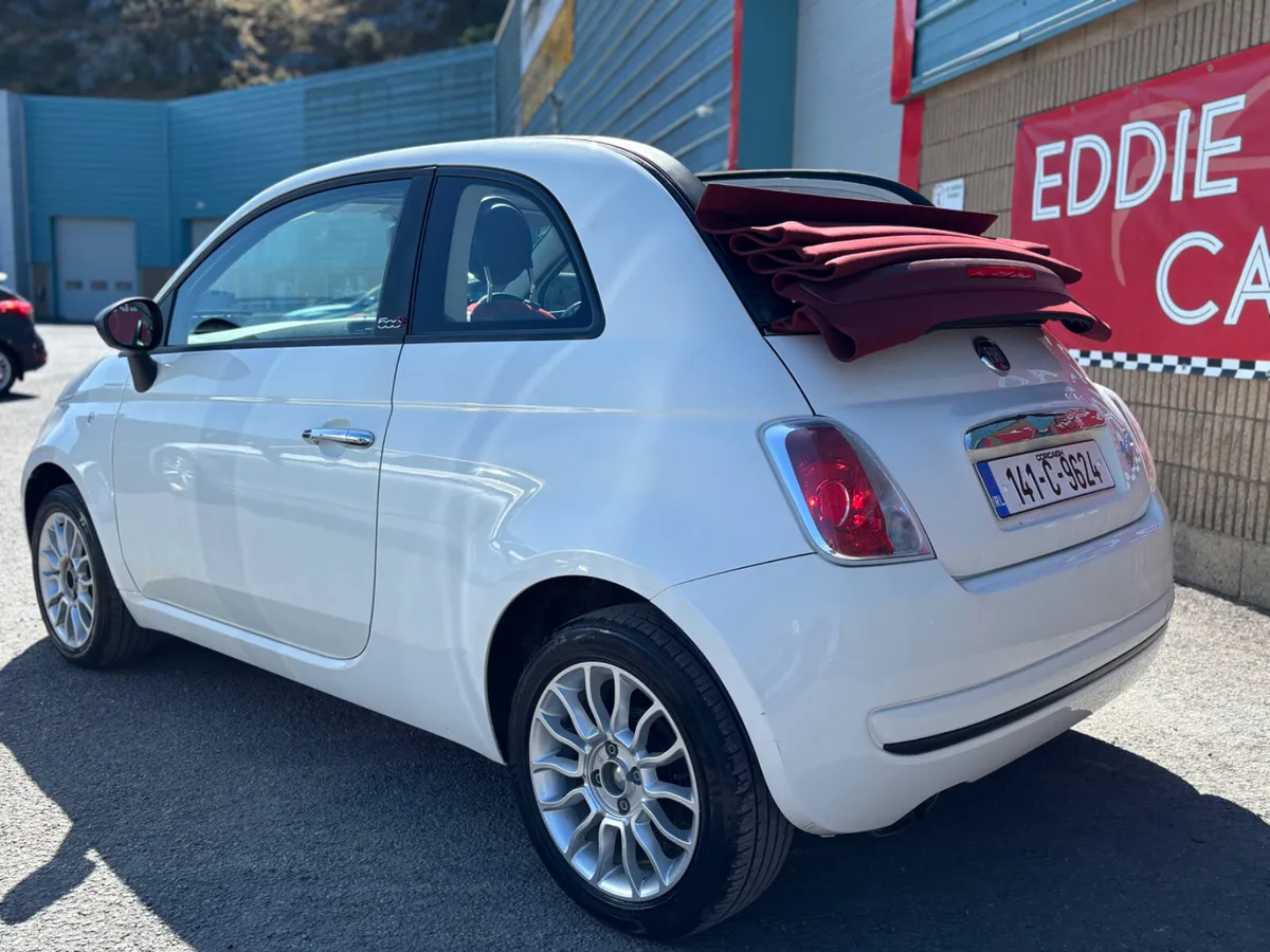 🔺Fiat 500 CONVERTIBLE 2014🔺✅NCT & Service - Image 3