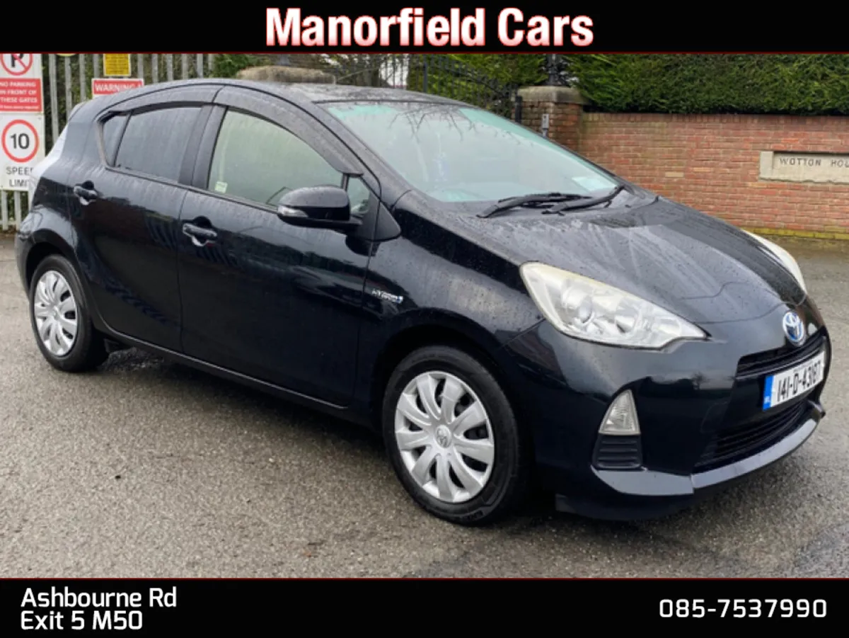 2014 141 Toyota Aqua 1.5 Petrol Hybrid Auto - Image 1