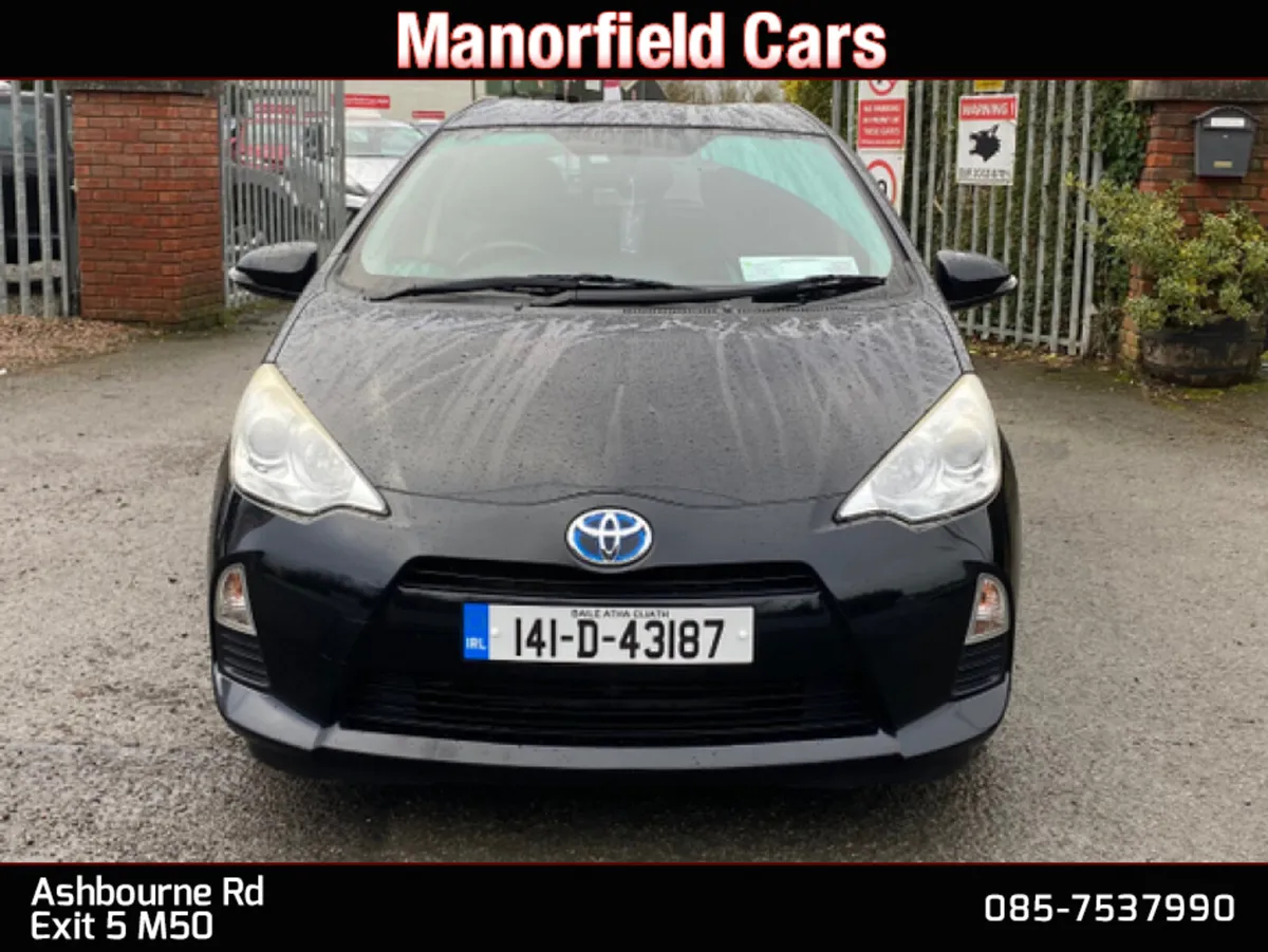 2014 141 Toyota Aqua 1.5 Petrol Hybrid Auto - Image 3