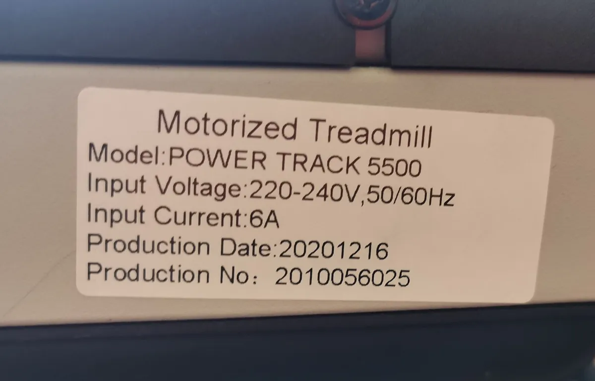 Home Treadmill Powertrack 5500 exercise machine - Image 4
