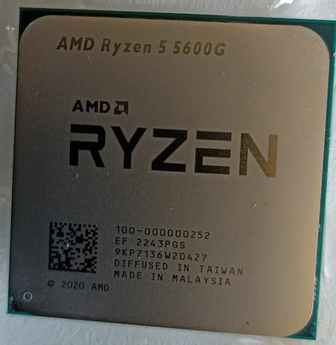 Ryzen 5 - 5600g CPU / Processor - Image 1