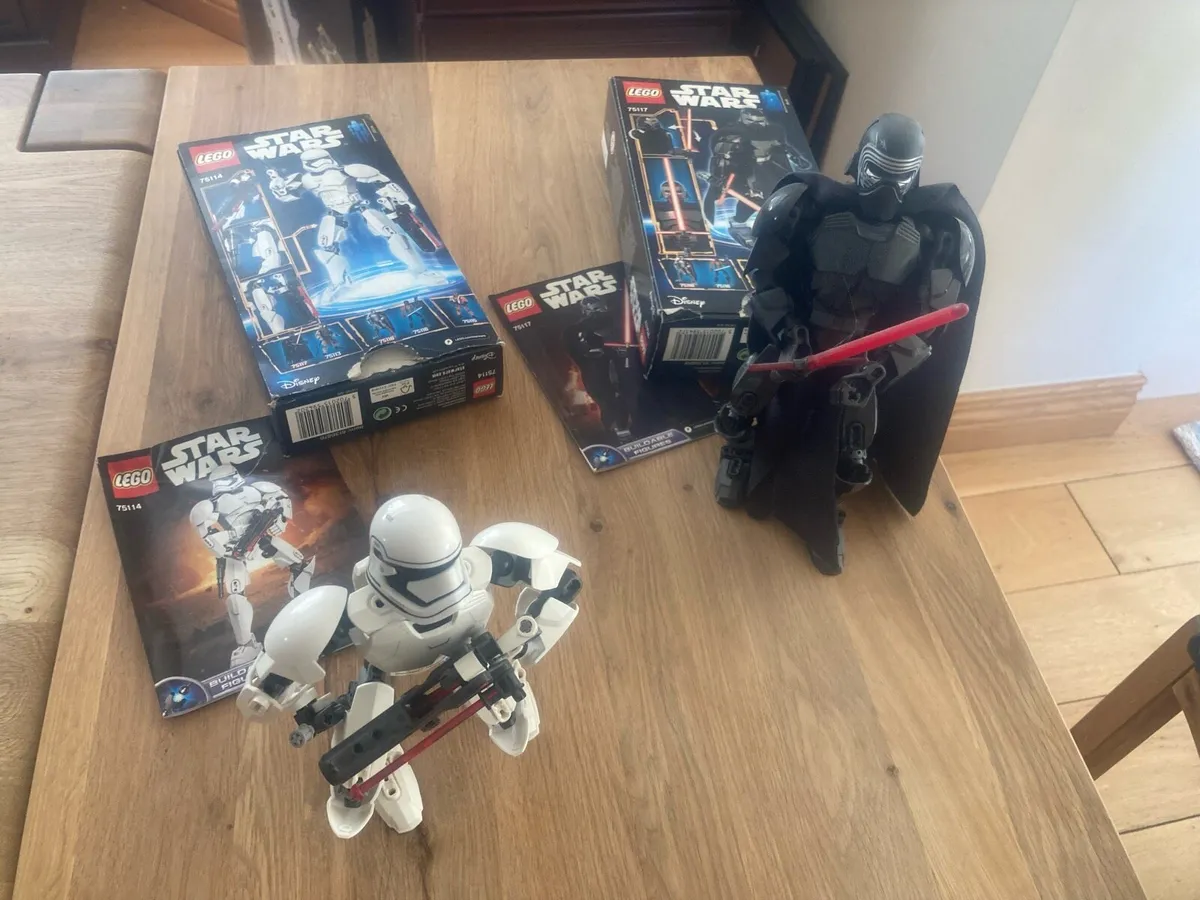 Lego Star Wars Figures Kylo Ren & Stormtrooper - Image 1