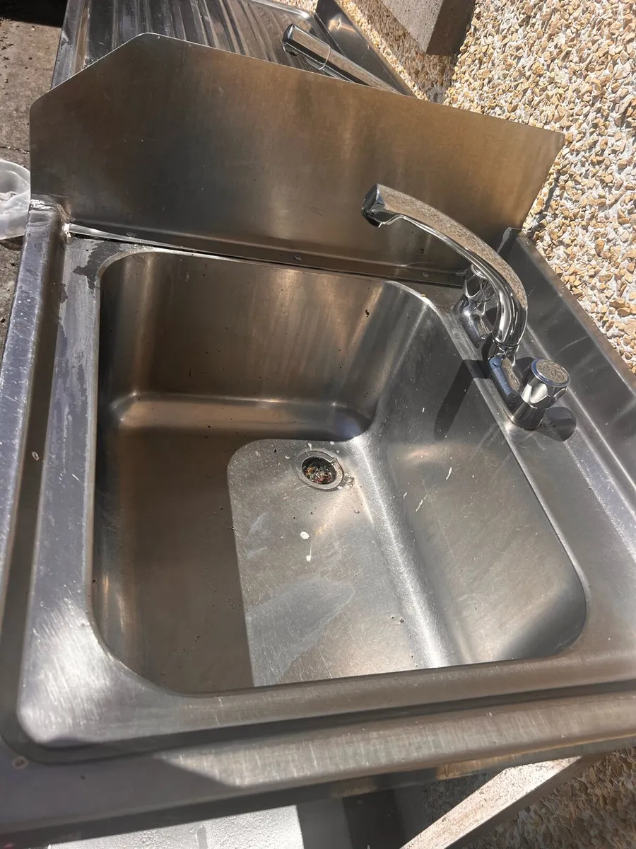 Commercial double sink - Image 2