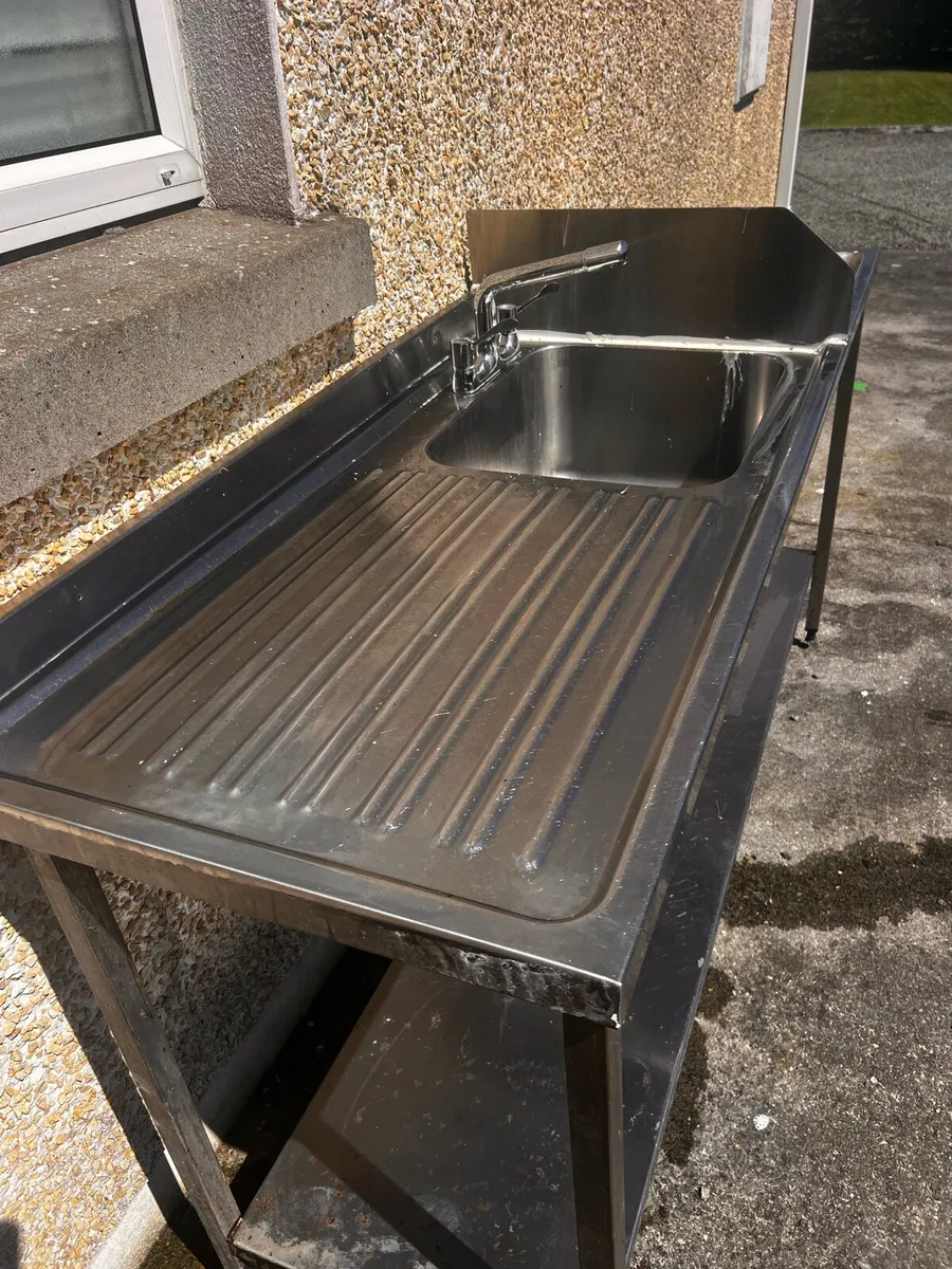 Commercial double sink - Image 3