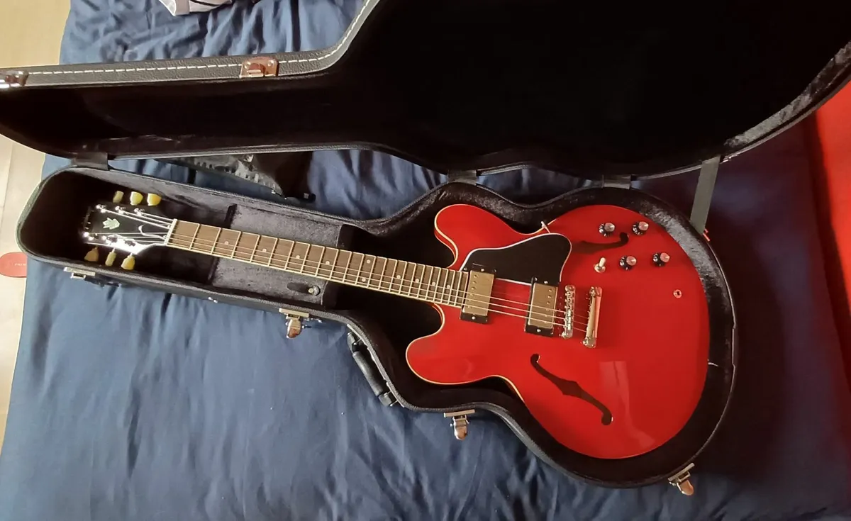 Epiphone Cherry Red ES335 Electric Guitar - Image 2