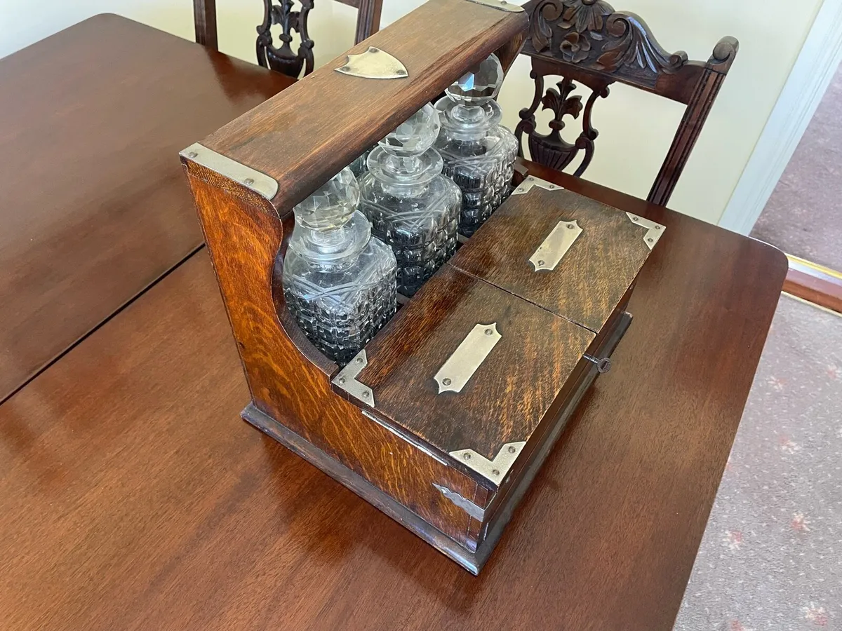 Antique decanter set - Image 1