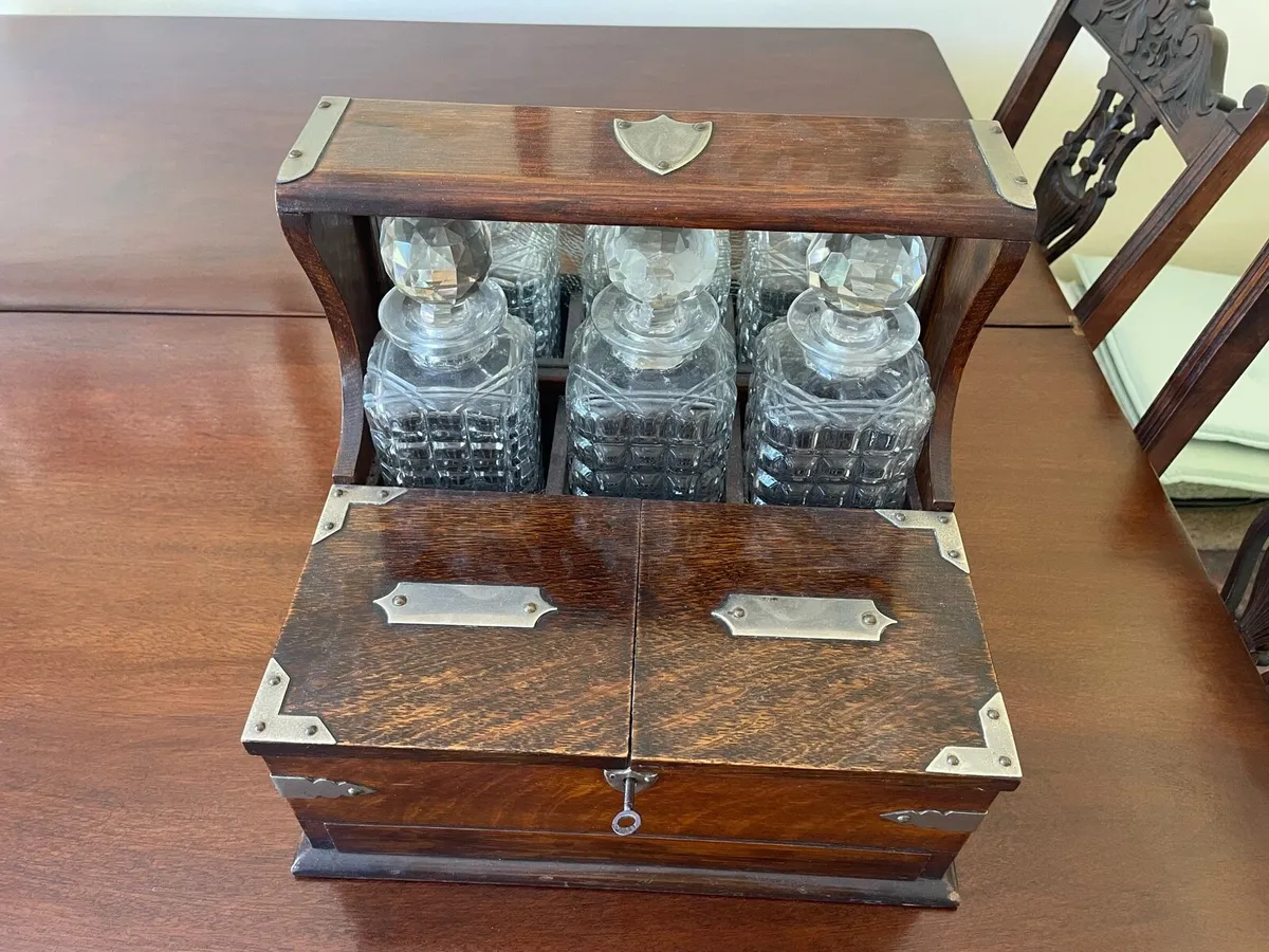 Antique decanter set - Image 4