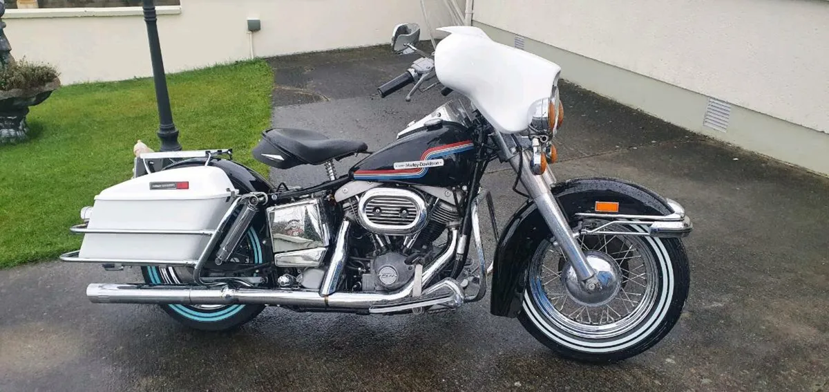 1975 Harley Davidson FLH Electra Glide Shovelhead - Image 2