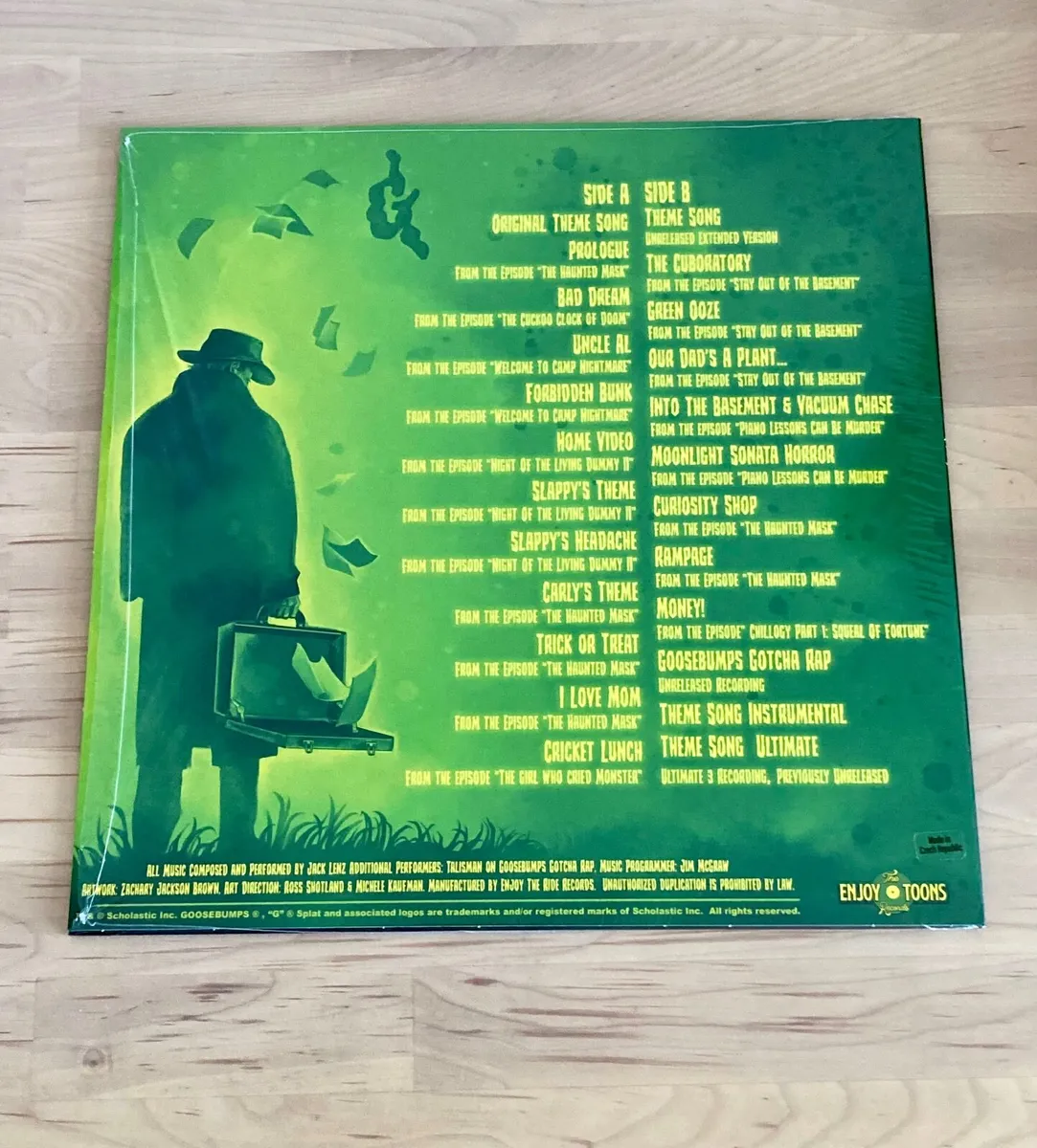 Goosebumps TV Show Soundtrack Ltd Ed Vinyl - New - Image 4