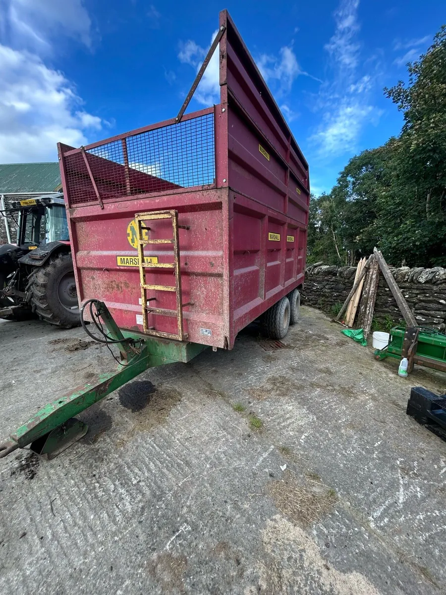 Marshall  silage trailer - Image 2