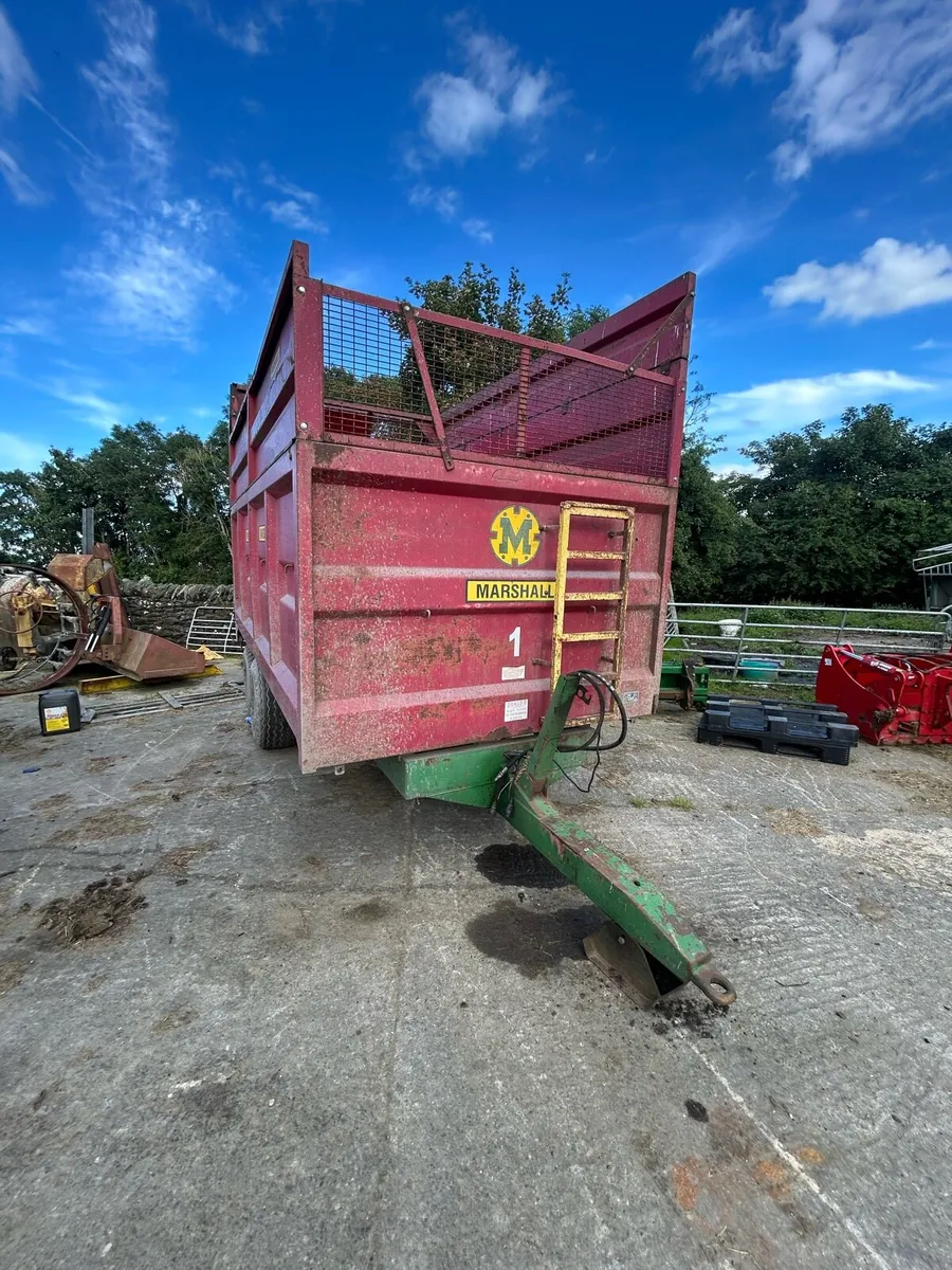 Marshall  silage trailer - Image 3