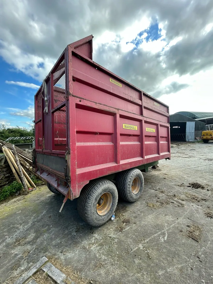 Marshall  silage trailer - Image 4
