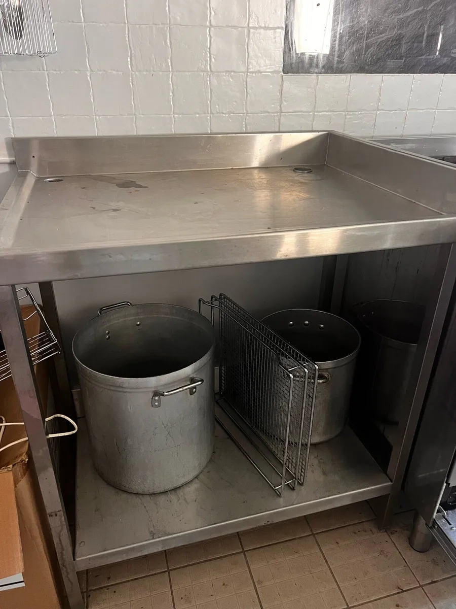 Stainless steel bench’s - Image 1