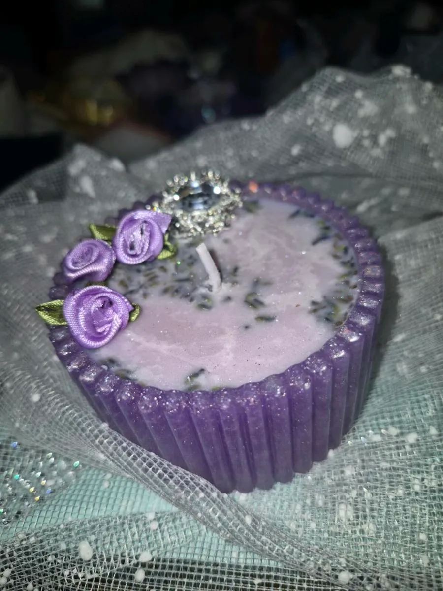 Candles and Tealight holders Crosses coasters lots - Image 1