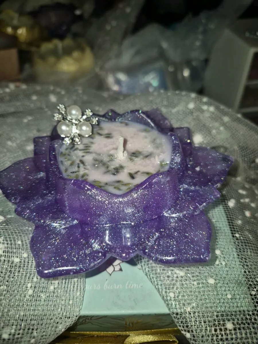 Candles and Tealight holders Crosses coasters lots - Image 2