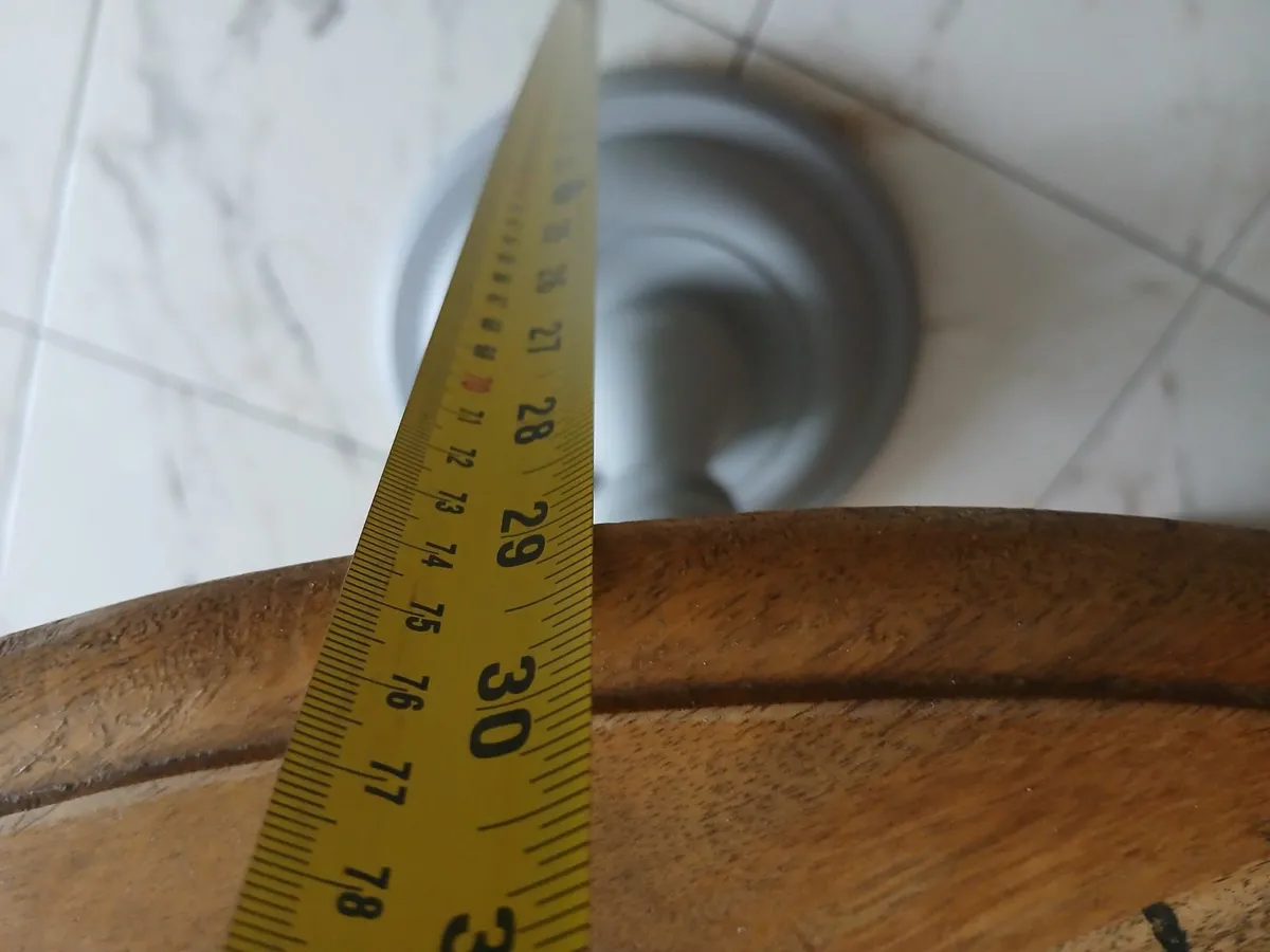 Solid oak table - Image 3