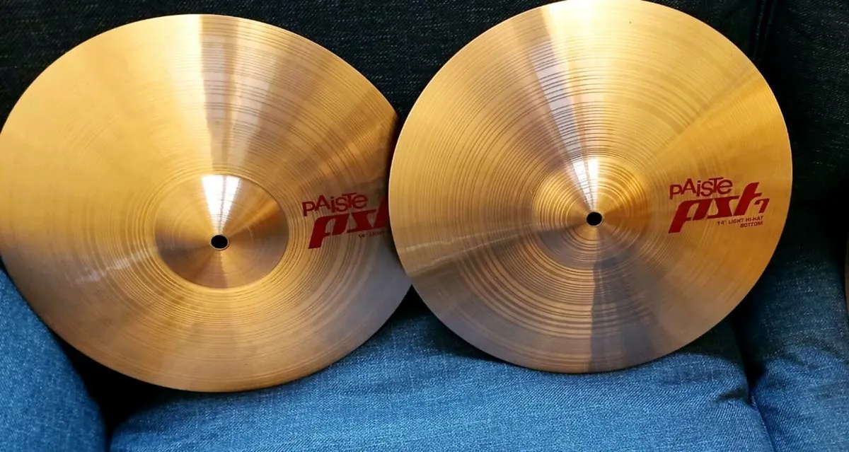 Paiste pst 7 cymbal set - Image 2