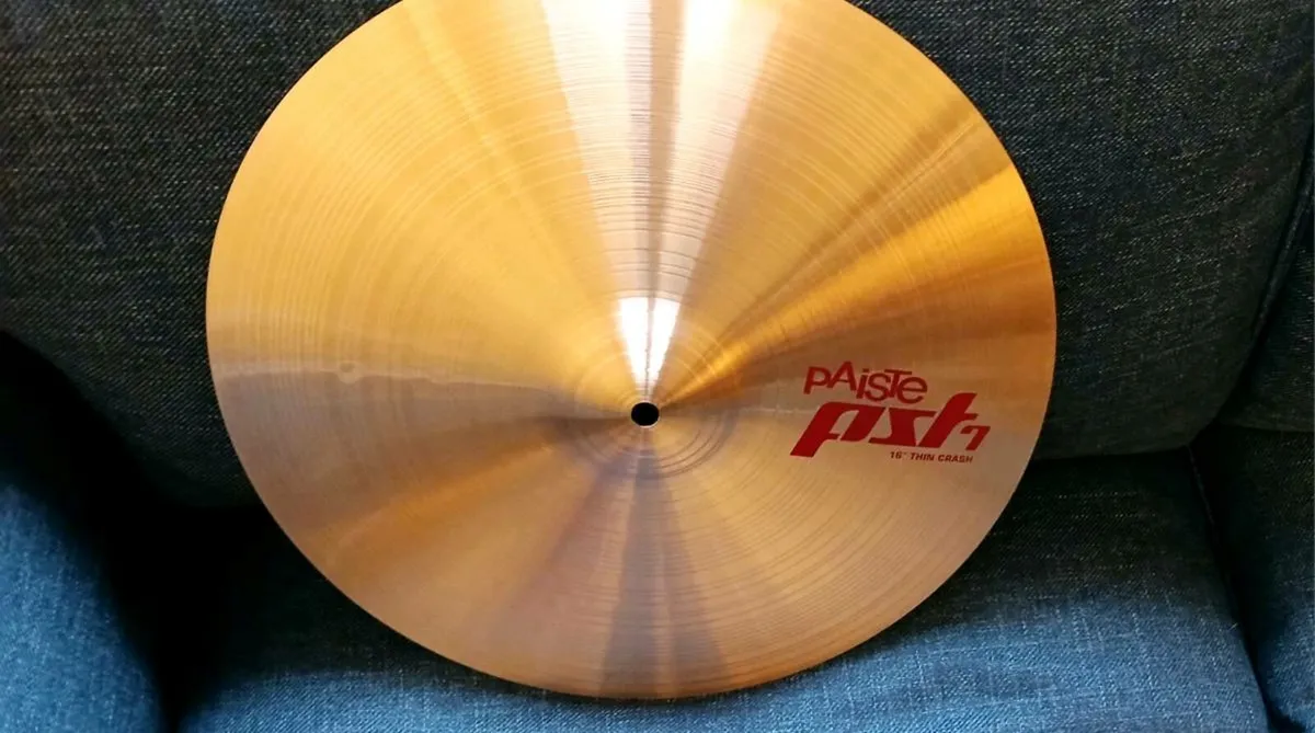 Paiste pst 7 cymbal set - Image 4
