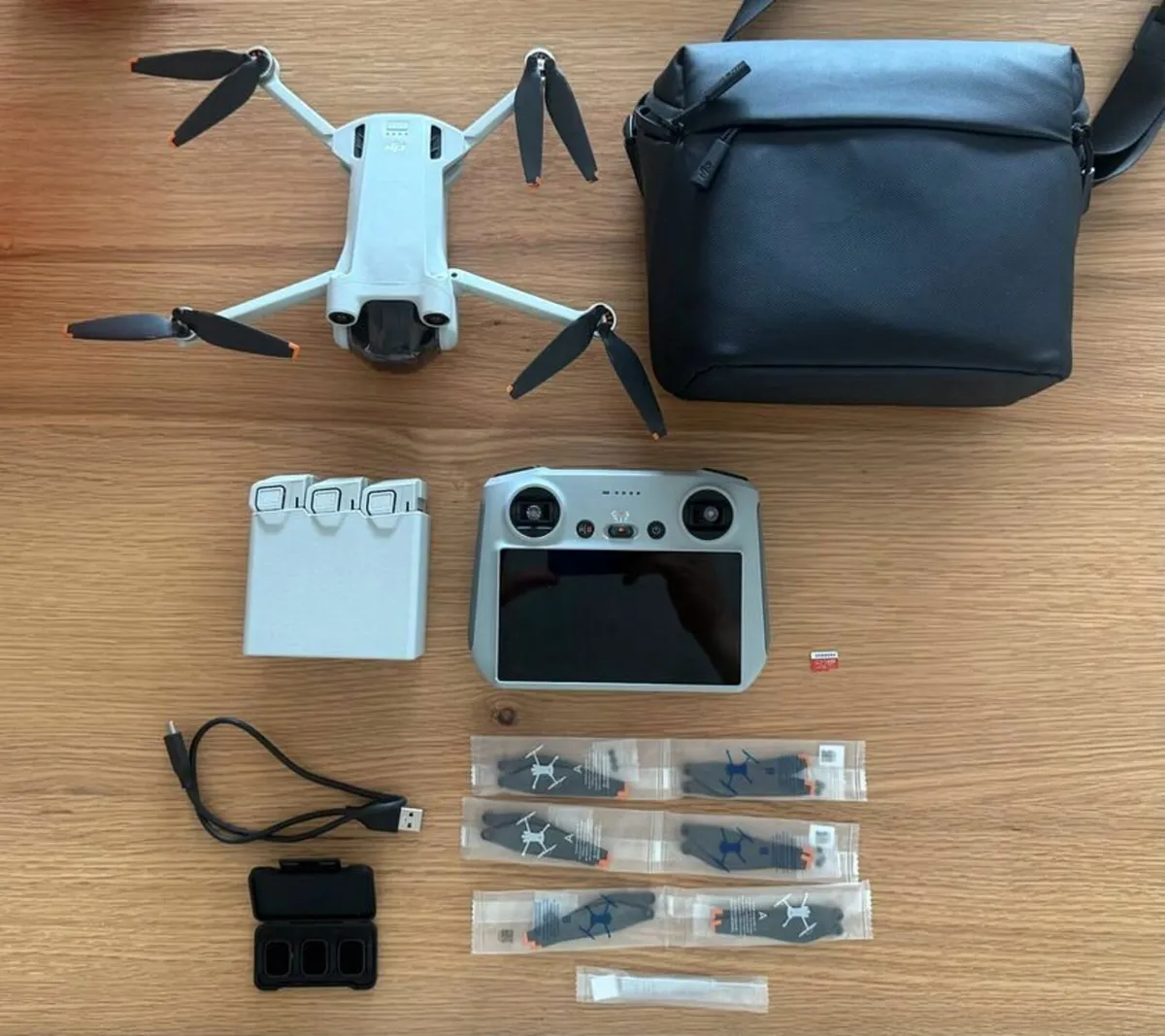 DJI Mini 3 Pro Fly More Combo + RC Controller + 51 - Image 1